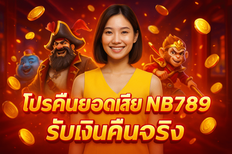 โปรคืนยอดเสีย NB789 รับเงินคืนจริง