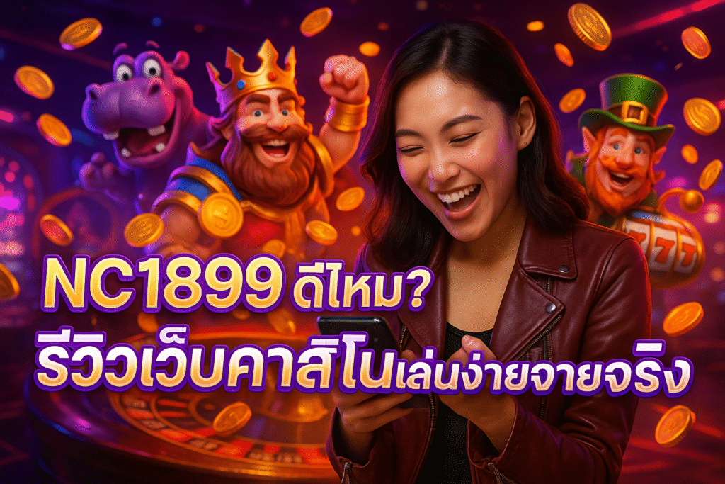 NC1899 รีวิวเว็บคาสิโนเล่นง่ายจ่ายจริง