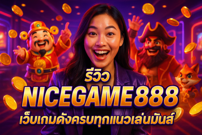 NICEGAME888 เว็บเกมดังครบทุกแนวเล่นมันส์