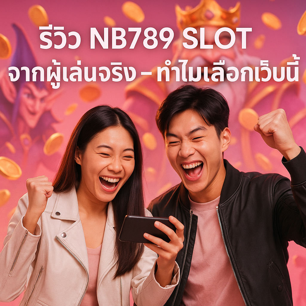 รีวิว NB789 SLOT จากผู้เล่นจริง – ทำไมเลือกเว็บนี้