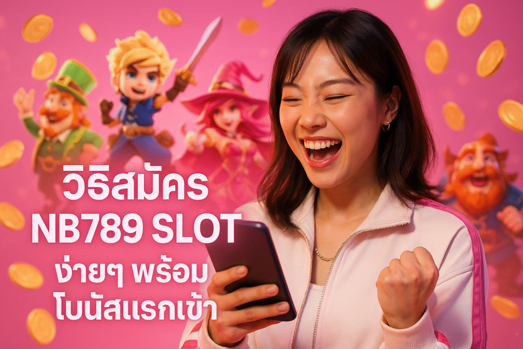 วิธีสมัคร NB789 SLOT ง่ายๆ พร้อมโบนัสแรกเข้า